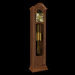 3d Grandfather clock Hermle-01231-030451 model buy - render