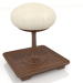 modèle 3D Lampe de table Alberi di Toscana (Pin maritime petit carré) - preview