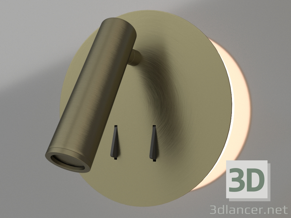 3D modeli Duvar lambası (6082) - önizleme