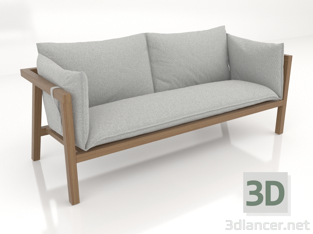 3D Modell Sofa für 2 Personen - Vorschau