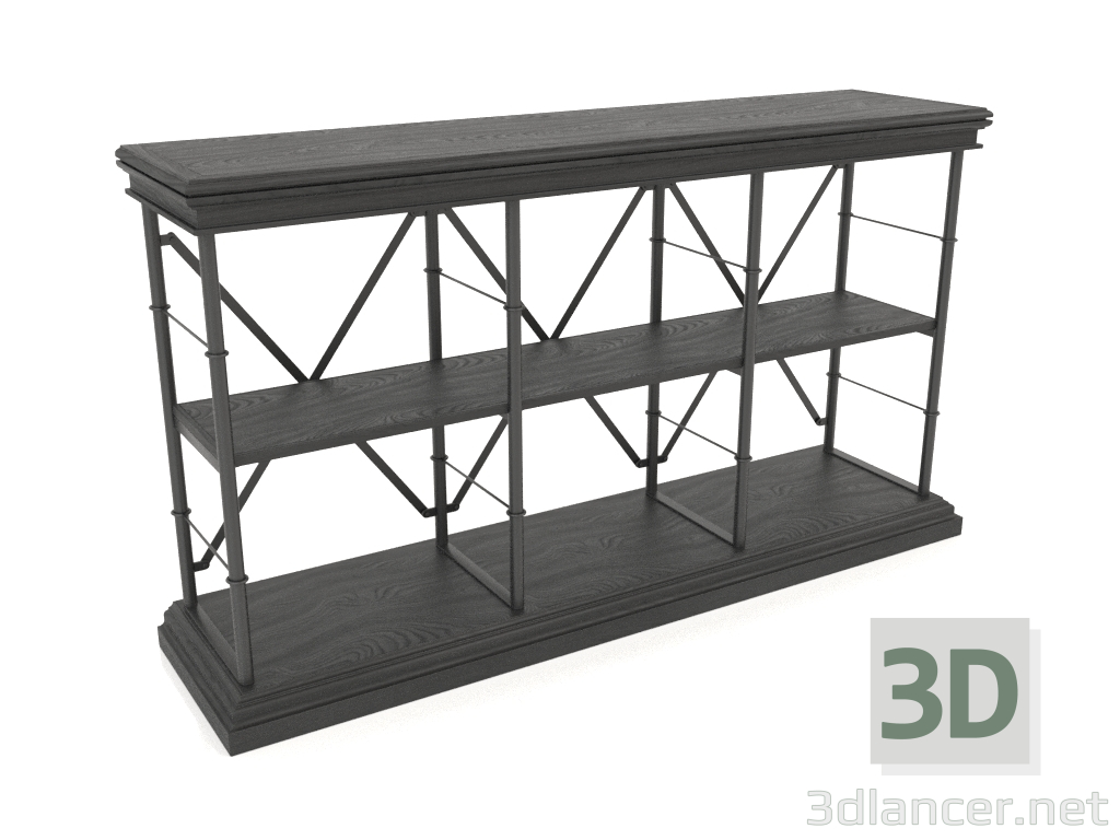 3d model Consola (3 secciones) - vista previa