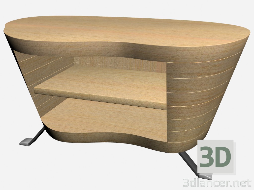 modello 3D Notte tavolo giovanni - anteprima