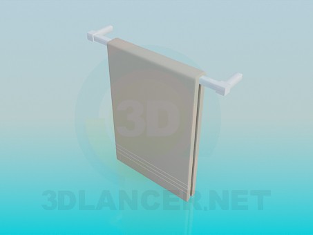 modelo 3D Toallero de pared - escuchar modelo 3D Toallero de pared - escuchar