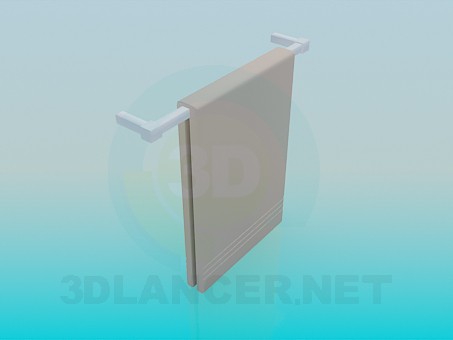modelo 3D Toallero de pared - escuchar modelo 3D Toallero de pared - escuchar