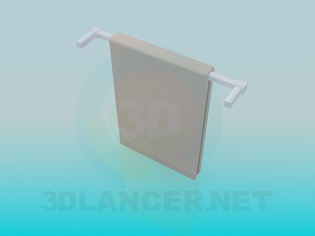modelo 3D Toallero de pared - escuchar modelo 3D Toallero de pared - escuchar