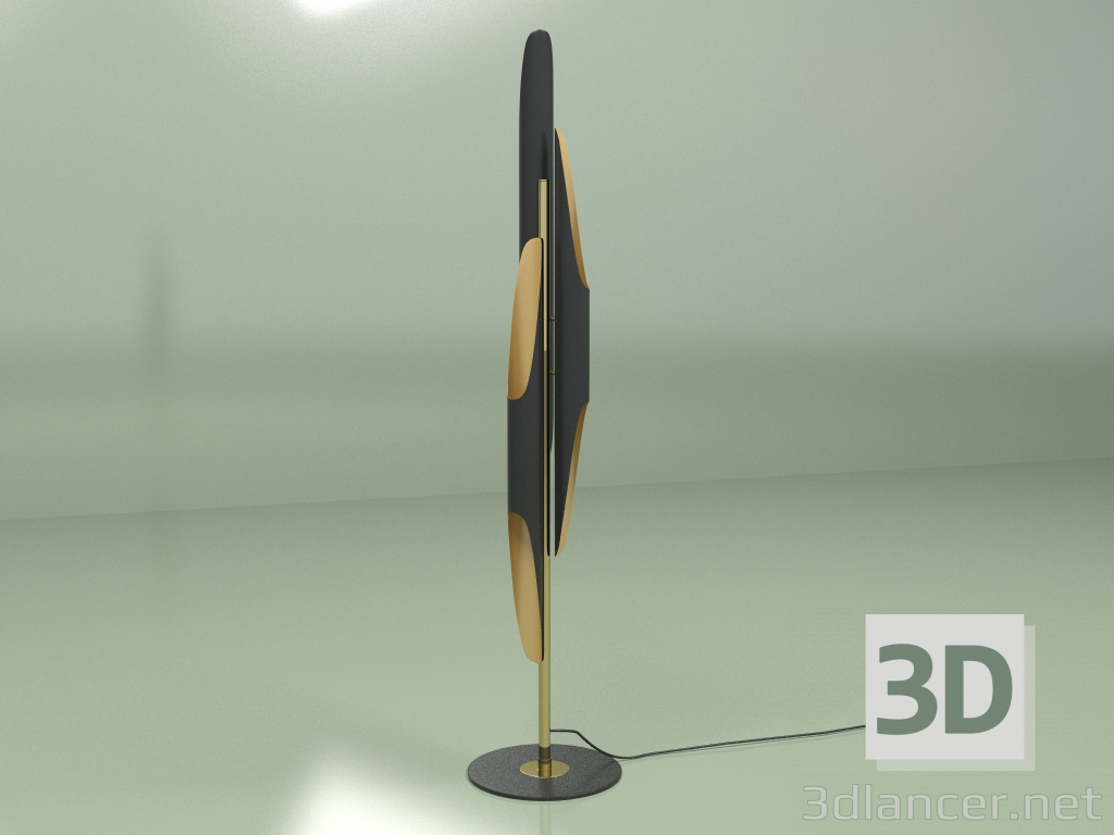 3D Modell Stehlampe Coltrane - Vorschau
