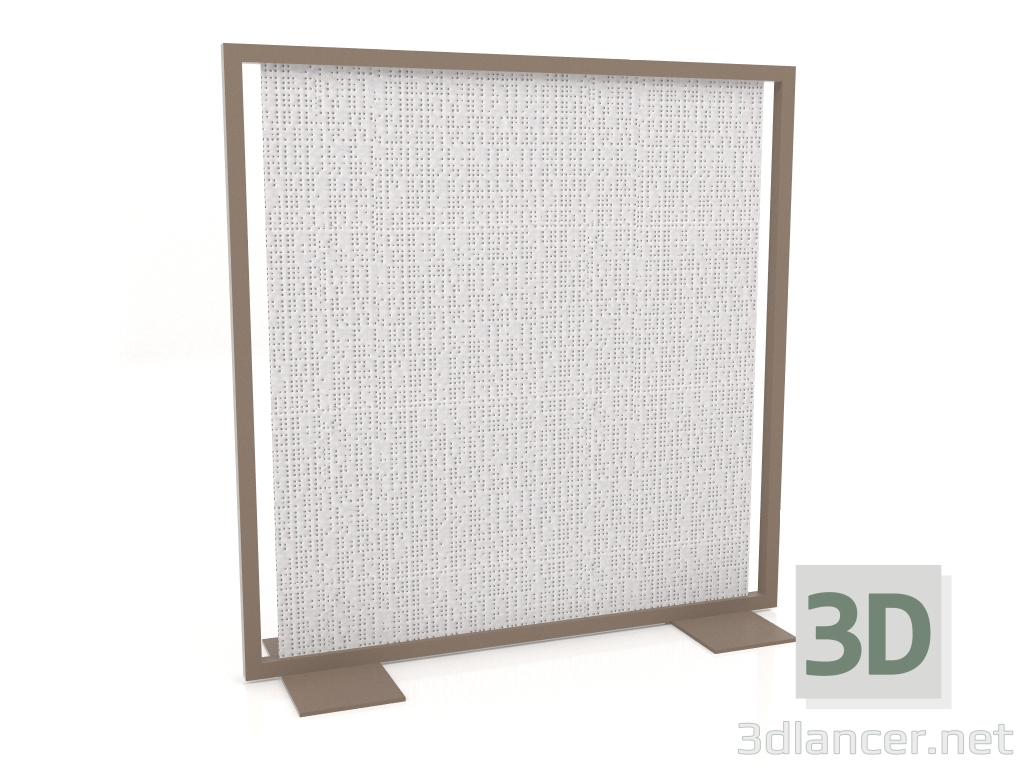 modèle 3D Cloison écran 150x150 (Bronze) - preview