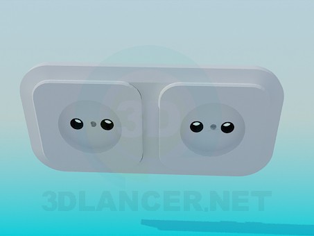 3d model A set of sockets - preview 3d model A set of sockets - preview