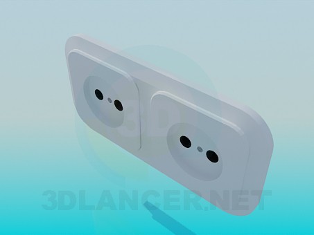 3d model A set of sockets - preview 3d model A set of sockets - preview