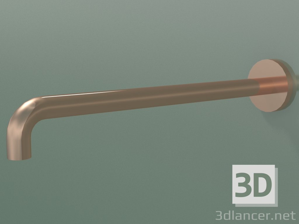 3D modeli Duş kolu 470 mm (27410300) - önizleme