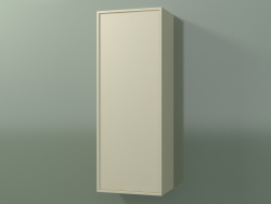 Wall cabinet with 1 door (8BUBСCD01, 8BUBСCS01, Bone C39, L 36, P 24, H 96 cm)