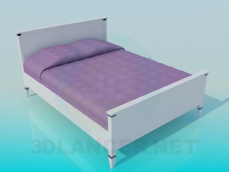 3d model Bed - preview 3d model Bed - preview