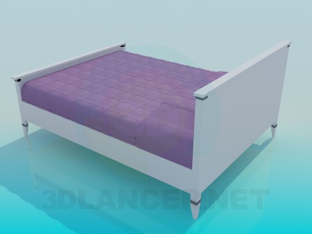 3d model Bed - preview 3d model Bed - preview