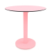 Modelo 3d Mesa de jantar com perna de coluna Ø70 (rosa) - preview