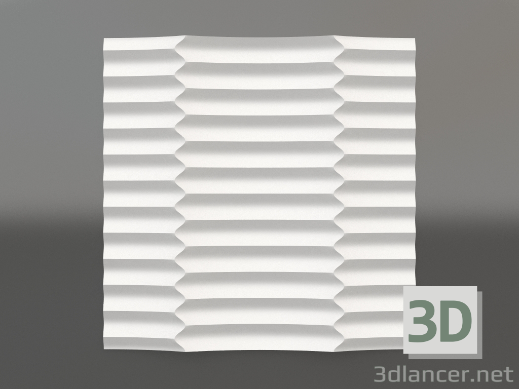 modello 3D Pannello 3D 065 - anteprima