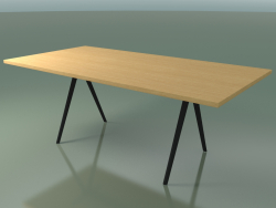 Rectangular table 5433 (H 74 - 100x200 cm, legs 180 °, veneered L22 natural oak, V44)