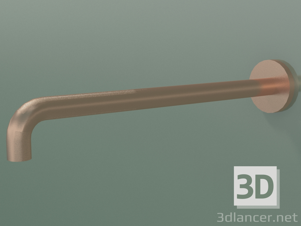 3D modeli Duş kolu 470 mm (27410310) - önizleme