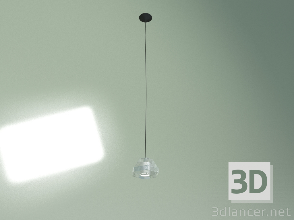 modello 3D Lampada a sospensione Elliot altezza 13 diametro 20 - anteprima