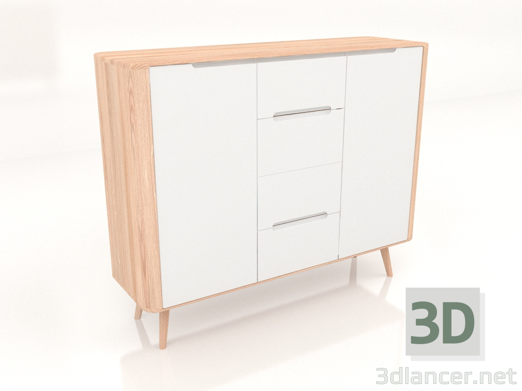 3d model Cabinet Ena 135 - preview