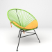 3D Acapulco Yeşil Sandalye. Sim-Ticaret. modeli satın - render