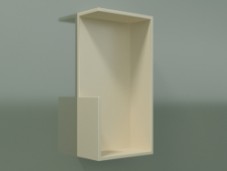 Mensola verticale (90U19001, Bone C39, L 24, P 12, H 48 cm)