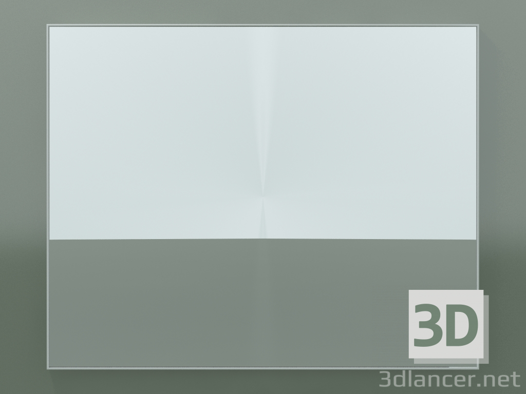 modèle 3D Miroir Rettangolo (8ATFD0001, Glacier White C01, Н 96, L 120 cm) - preview