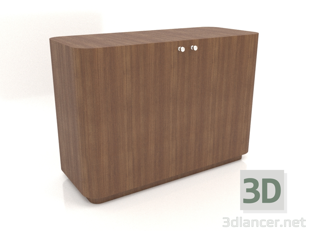 Modelo 3d Armário TM 031 (1060x450x750, madeira marrom claro) - preview