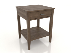 STAND bedside table (lightened ash walnut)