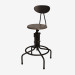 3d model ISAAC COUNTER stool (445.002 A) - preview