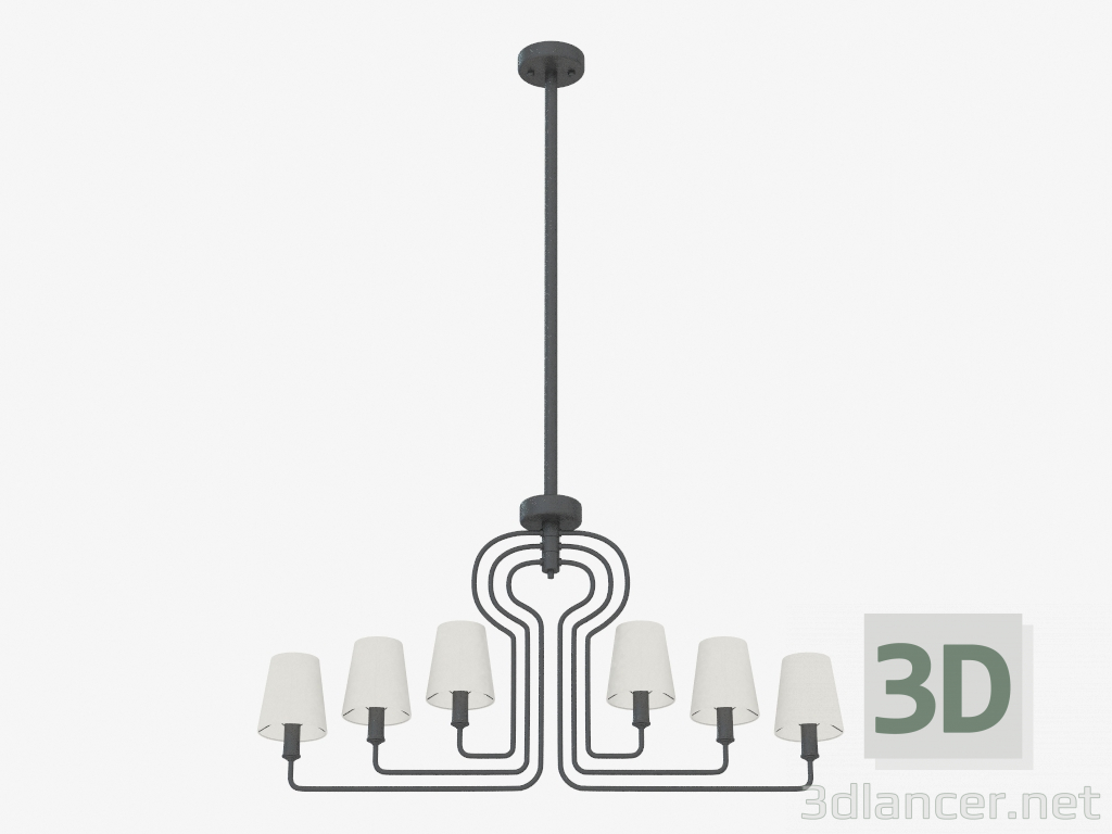 3D Modell Kronleuchter (S111017 6) - Vorschau