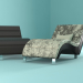 modello 3D poltrona-divano - anteprima