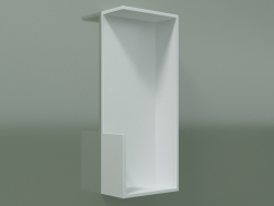 Vertical shelf (90U19002, Glacier White C01, L 24, P 12, H 60 cm)