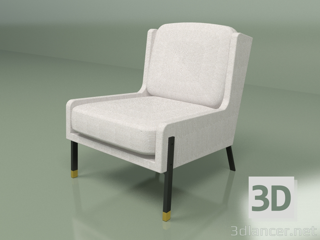 3d model sillón parpadeo - vista previa
