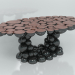 3d model Table Newton (black) - preview