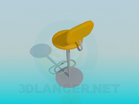 modelo 3D Taburete de bar - escuchar modelo 3D Taburete de bar - escuchar