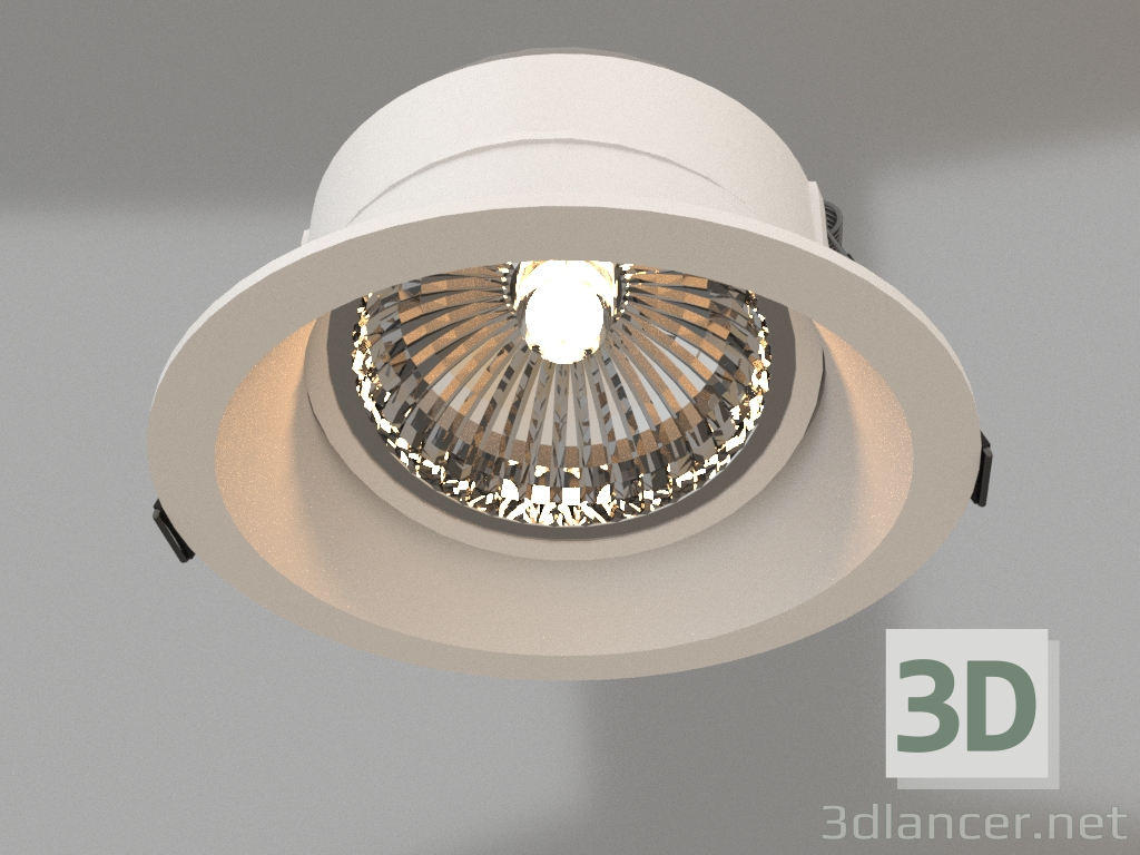 3d модель Вбудований світильник (C0160) – превью