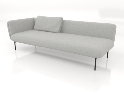 Módulo final sofá 225 izquierdo (opción 1)