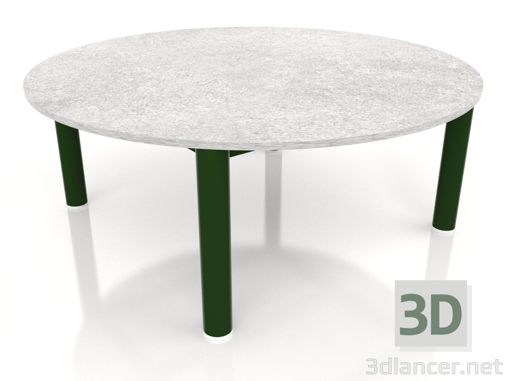 modèle 3D Table basse D 90 (Vert bouteille, DEKTON Kreta) - preview