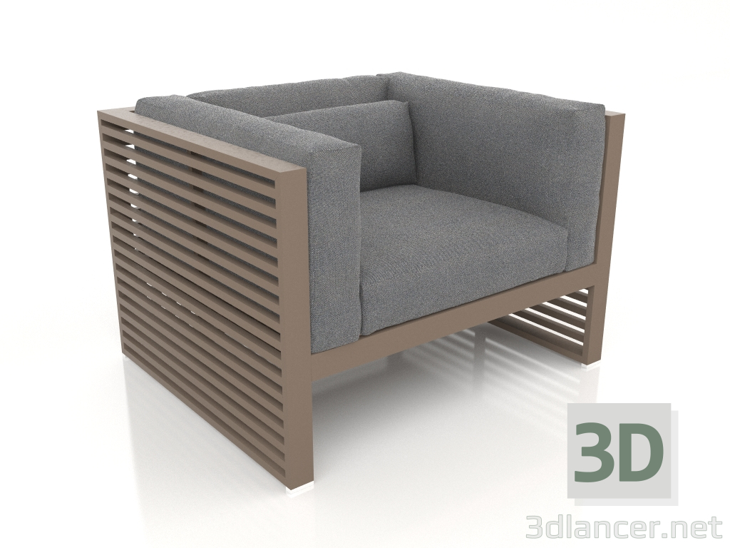 modèle 3D Chaise longue (Bronze) - preview
