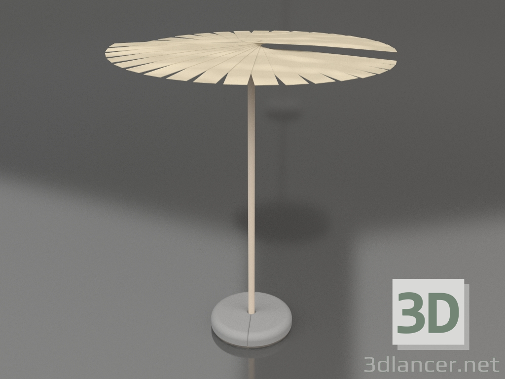 3D Modell Taschenschirm (Sand) - Vorschau