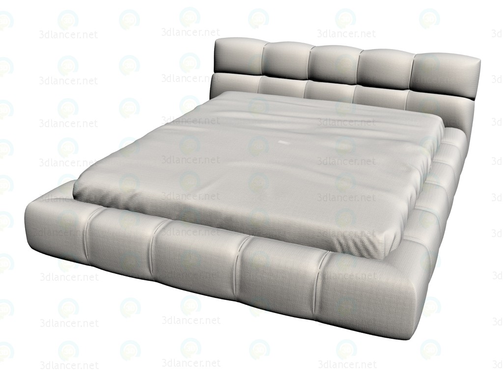 3d model Cama LTU170 - vista previa