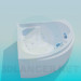 3d модель Угловая ванна-джакузи – превью