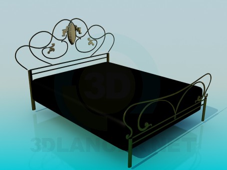 3d model Bed - preview 3d model Bed - preview