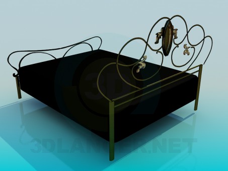 3d model Bed - preview 3d model Bed - preview