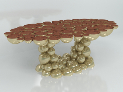 Table Newton (gold)