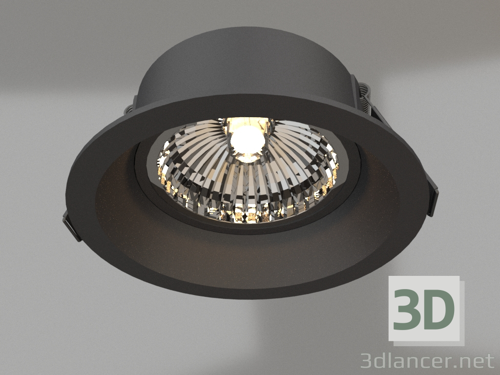 modèle 3D Luminaire encastré (C0161) - preview