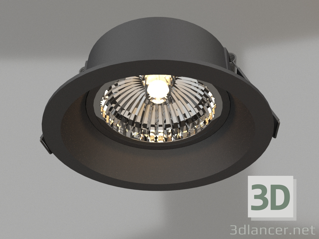 3d model Luminaria empotrada (C0161) - vista previa