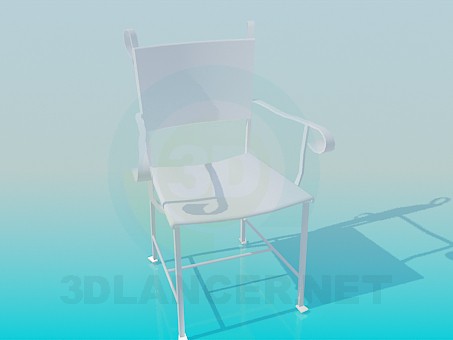 modelo 3D silla forjada - escuchar modelo 3D silla forjada - escuchar