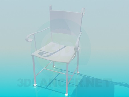 modelo 3D silla forjada - escuchar modelo 3D silla forjada - escuchar