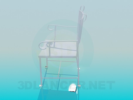 modelo 3D silla forjada - escuchar modelo 3D silla forjada - escuchar
